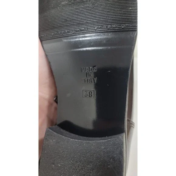 Lumiani Specoale Italy Womens Polished Leather Boots Brown Sz.EU-38 US-7 - Picture 10 of 11